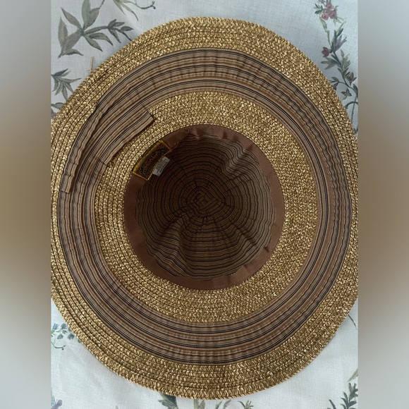 Scala Collezione Striped Wide Brim - Picture 3 of 5